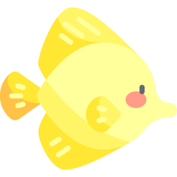 Yellow tang icon