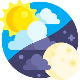 Day and night icon