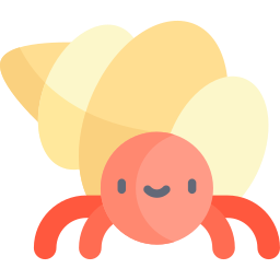 Hermit crab icon