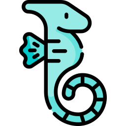 Sea horse icon