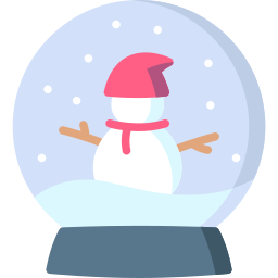 Christmas ball icon