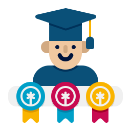diploma's icoon