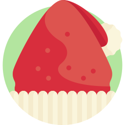 Santa hat icon