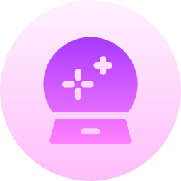 Crystal ball icon