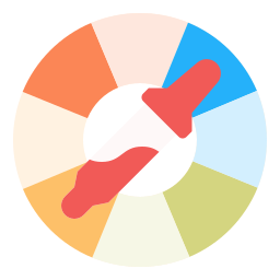 Color wheel icon