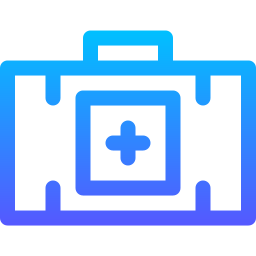 First aid kit icon