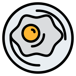 Fried egg icon