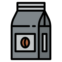 Coffee bag icon