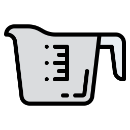 Measuring cup icon