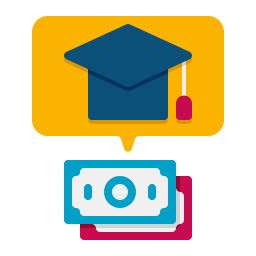 Education cost icon