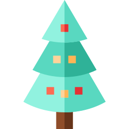 árbol de navidad icono