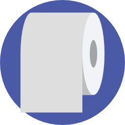 Toilet paper icon