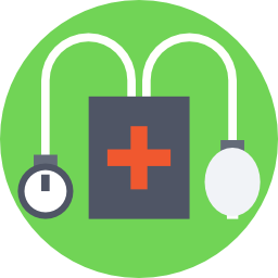 Blood pressure gauge icon