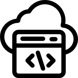 computación en la nube icono