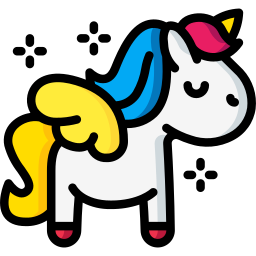 unicorno icona