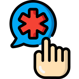 손 모양 커서 icon