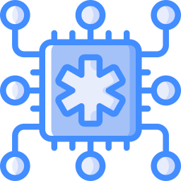 Computer chip icon