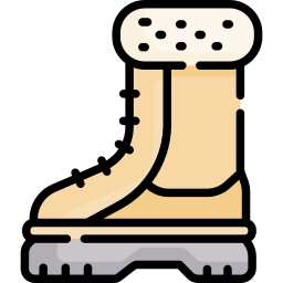 Snow boots icon