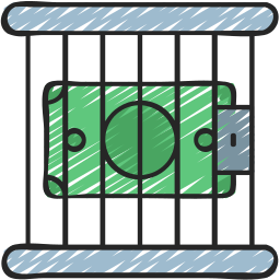 osadzony w więzieniu ikona