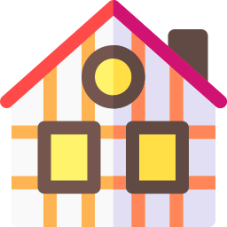 mittelalterliches haus icon