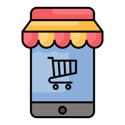 Online shop icon