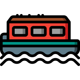 Ferry boat icon