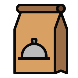 Paper bag icon