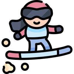 Сноубордист иконка