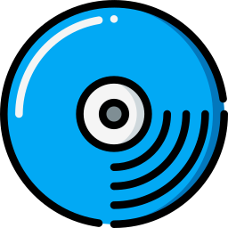 Vinyl disc icon