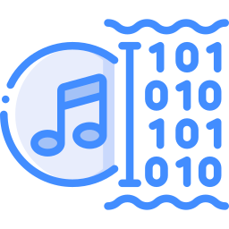 Digital sound icon