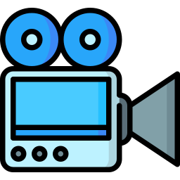 aplicación de edición de video icono