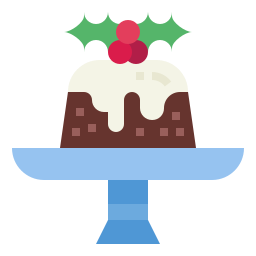 Рождественский десерт иконка