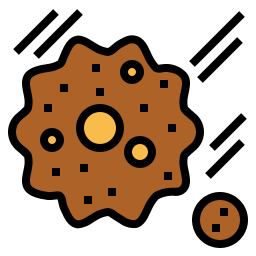 meteorito icono