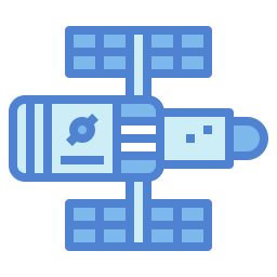 station spatiale Icône