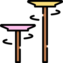 Spinning plates icon