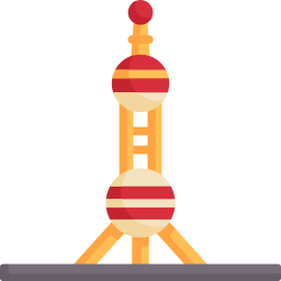 Oriental pearl tower icon