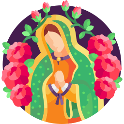 Virgen de guadalupe icon