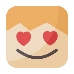 Smile emoticon icon