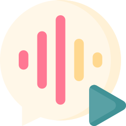 Voice message app icon