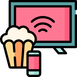 Streaming tv app icon