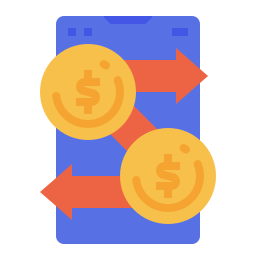 Money transfer icon