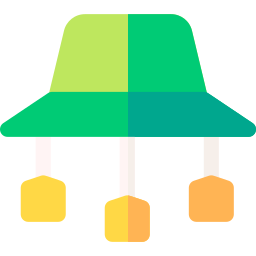 sombrero de corcho icono