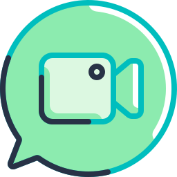 Video calling app icon