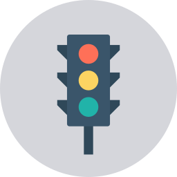 Traffic light icon