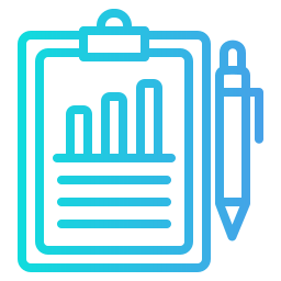 rapport d'activité Icône