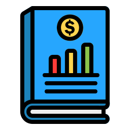 Finance book icon