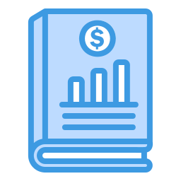 Finance book icon