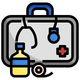 First aid kit icon