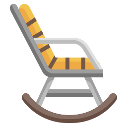 Rocking chair icon