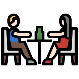 Dinner table icon